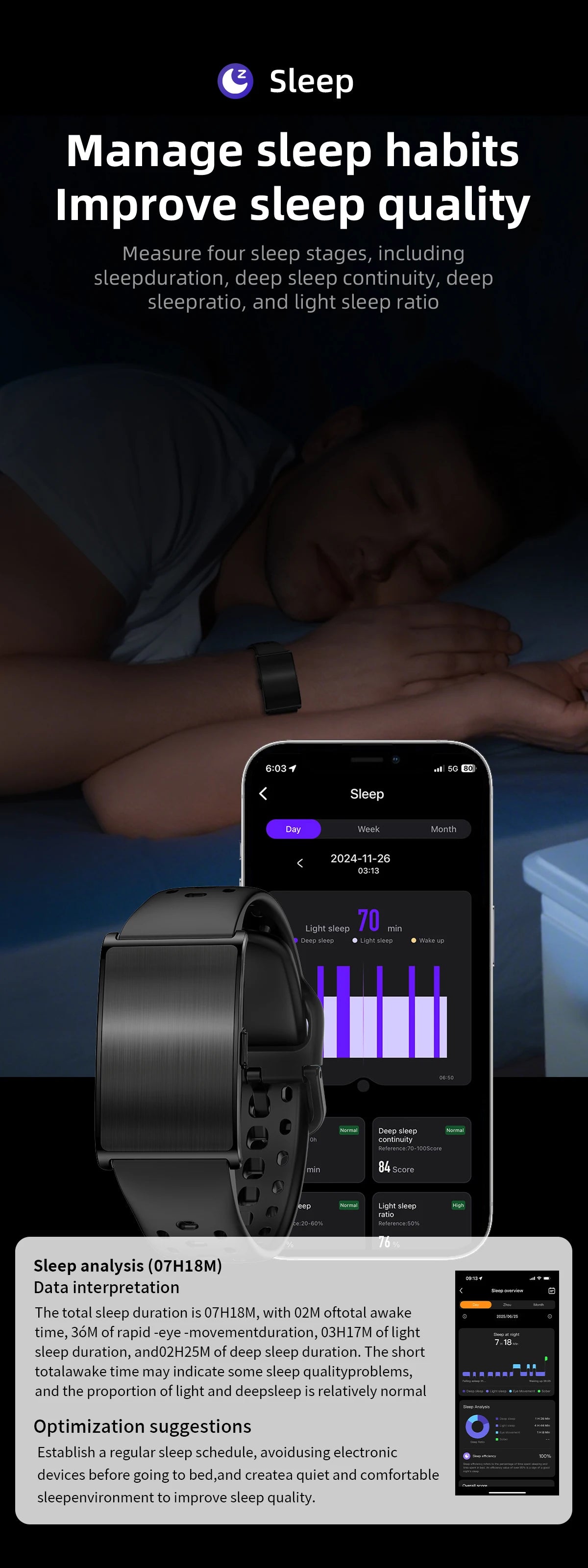 LIGE No Screen Smart Watch Men's Sports Outdoors Fitness Heart Rate Monitor 1ATM Waterproof New Smartwatch For Andrio IOS 2025