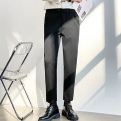 Slim Fit Trousers Loose All Match Casual Suit Pant Korean Style