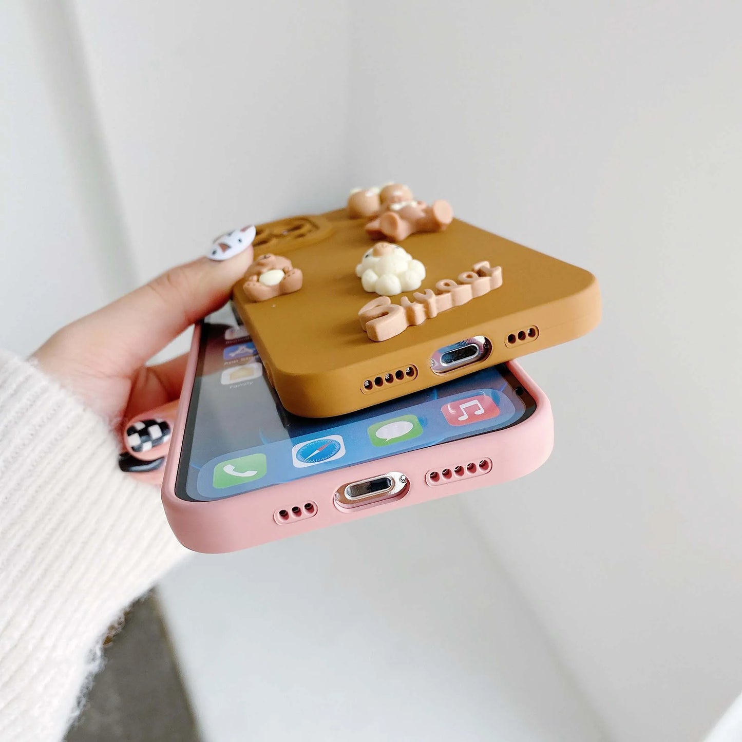 Cases for iPhone 11 12 13 14 15 Pro Max Soft Silicon Back Cover Case for iPhone X XR XS Max 7 8 6 6s Plus Se 2020