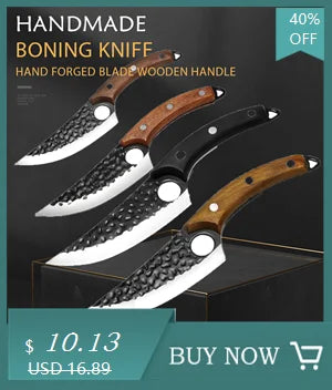 High Hardness Butcher Knife Chopping For Dual Purpose Stainless Steel Bone