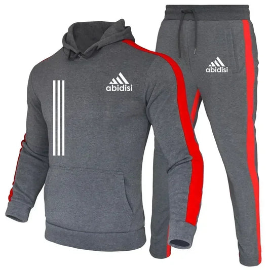 2 Piece Mens Track Suits 2024 Autumn Winter Jogging Sports Suits Sets Sweatsuits