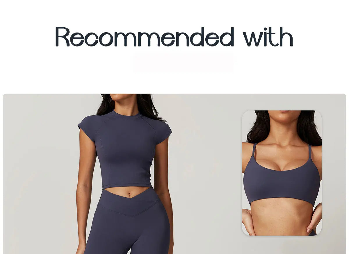 High Waist Flared Pants Gym Leggings Women Fitness Running Bell Bottomed Tight