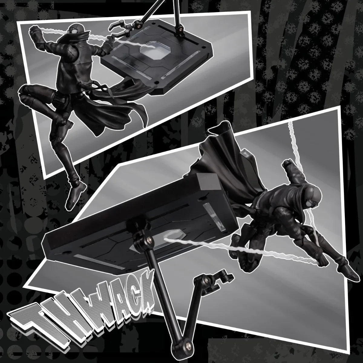 Spider Man Noir Peter Parker Ultimate Black Spider Man Earth-90214 Darkness SHF Toys Action Figure Model Kids Gift