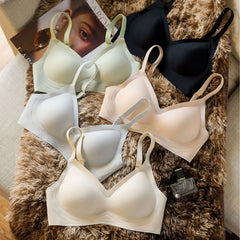 Underwear For Women With Small Breasts, Push-up, No Rims, Soft Support Sports Bra