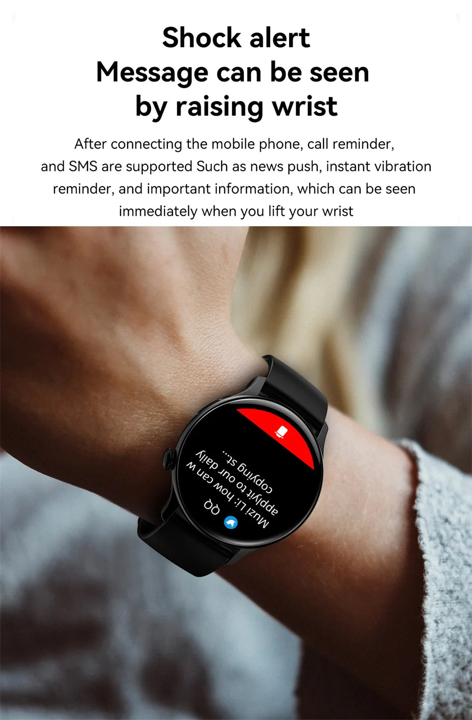 2026 New True AMOLED Smart Watch Ladies Screen Always Show Time 466*466 HD Health Tracker Voice Calling NFC Smartwatch Women