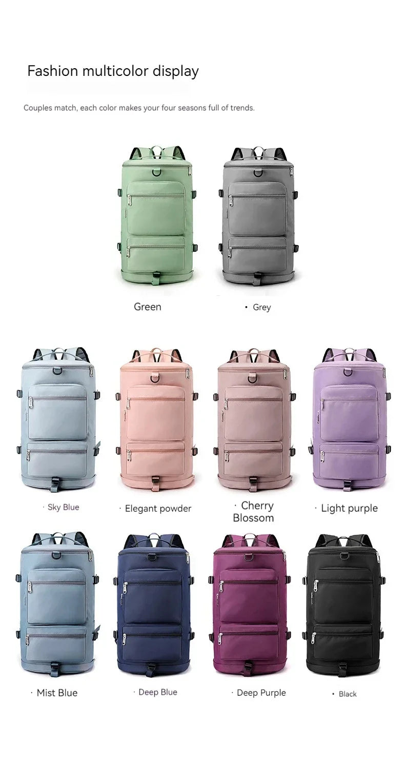 Outdoor Travel Backpack Single Shoulder Swiming Pack Outdoor Crossbody Hand Bags Casual Fitness Backpacks