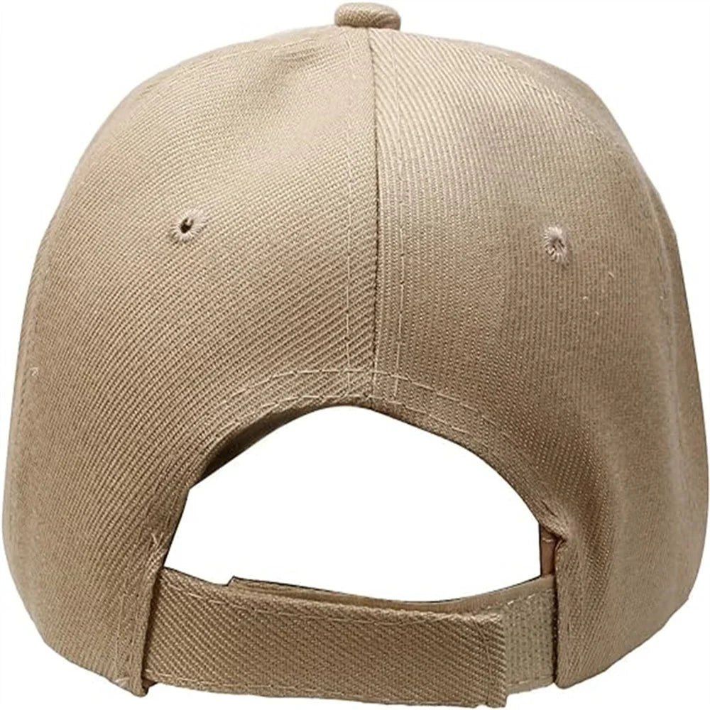 Korean Wave Solid Baseball Hat for Men and Women Fashion Versatile Casual Sports