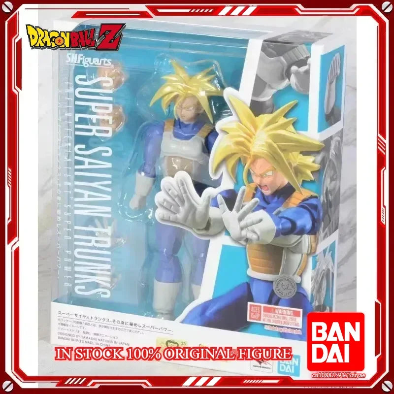 Original Bandai Dragon Ball Z S.H.Figuarts Super Saiyan God Blue Son Gokou SHF Son Goku Blue  Action Figure Model Toys