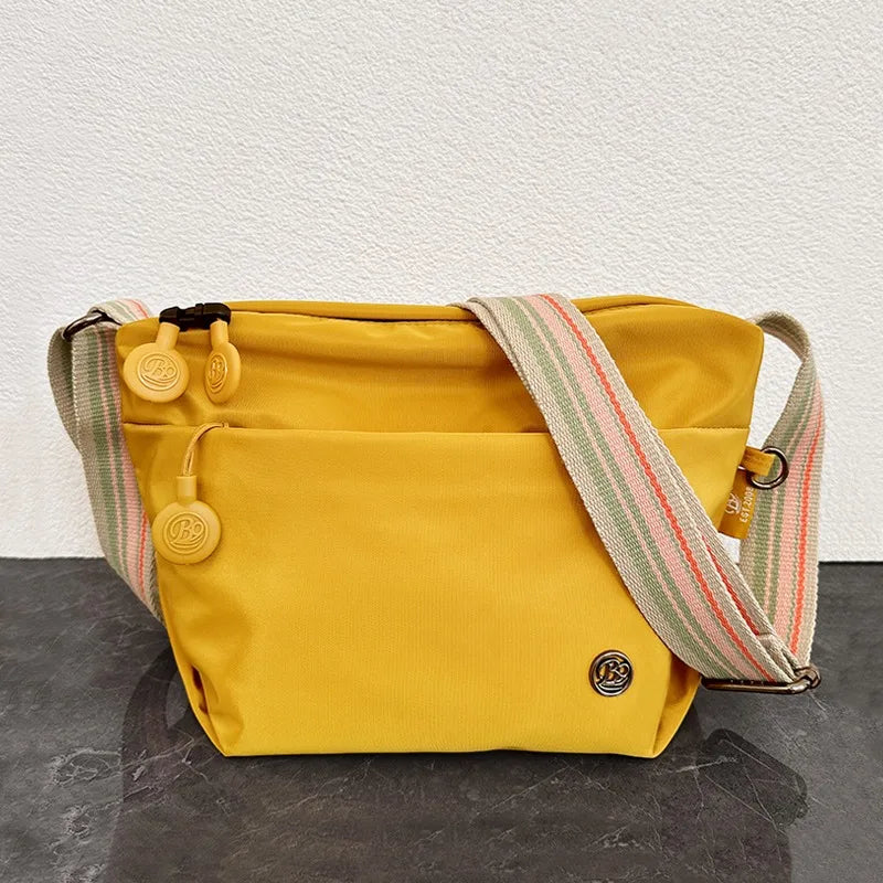 Ultra-light Nylon Crossbody Bag for Women Adjustable Wide Strap Lightweight