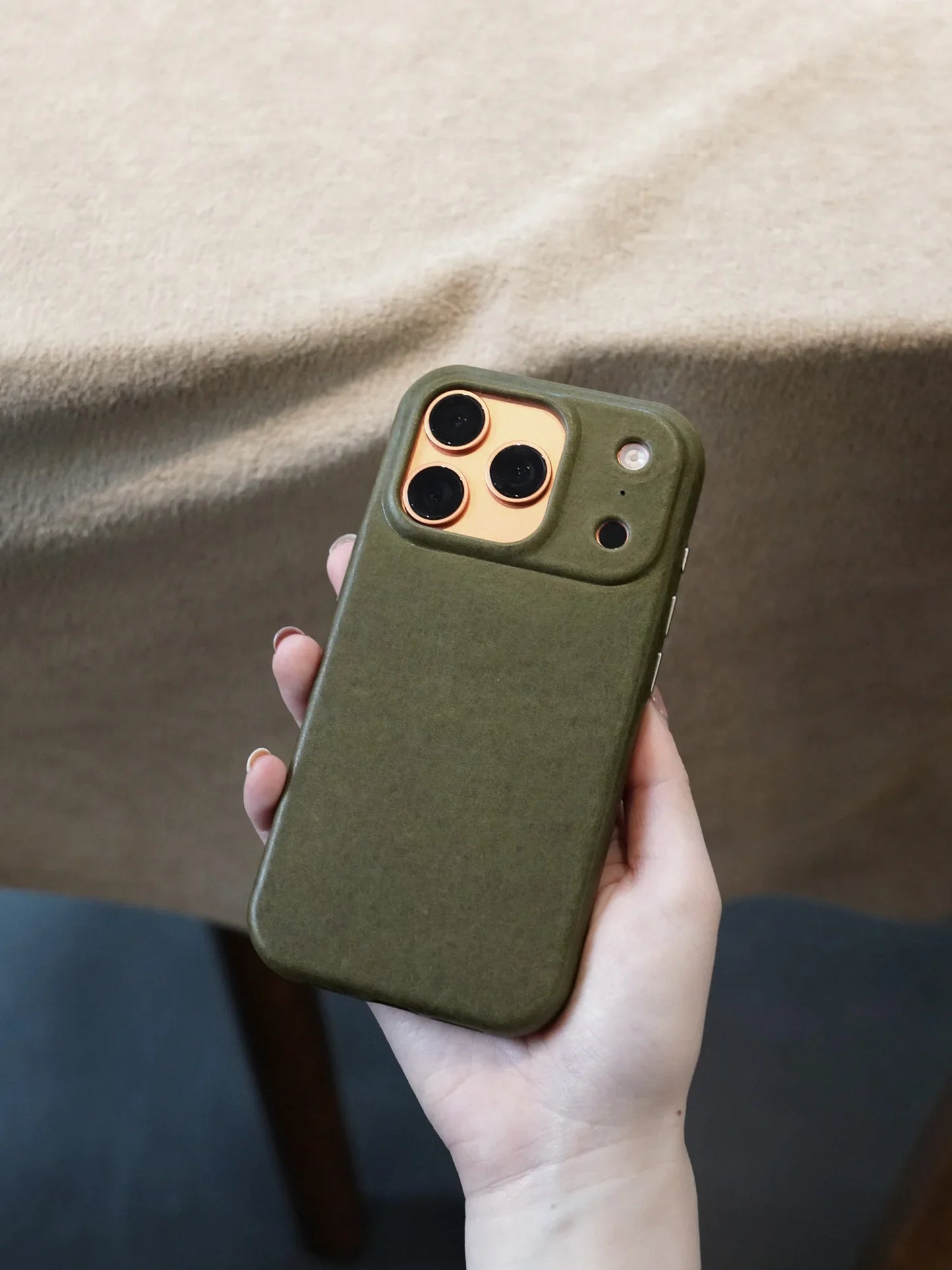 Genuine Leather Case for iPhone 17 16 Pro Max 15 Genuine Leather Handmade Phone Cover