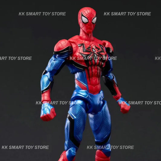 New Blokees Marvel Rivals Champion Class Spider-Man Venom Model Kit Buildable Action Figure Blind Box Collectible Assembly Toys