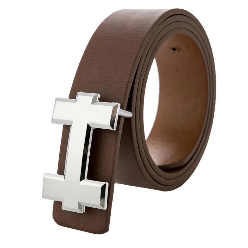 Men's Belts AliExpresswishKorean Style Letter Belt Women's Couple Belt I-shaped Buckle Trendy Waist Belt