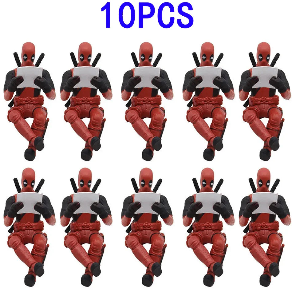 Deadpool & Wolverine Figure Deadpool 3 Figure Cool Cute Movie Figure Toy Doll Model Plush Decoration For Kid Birthday Gifts