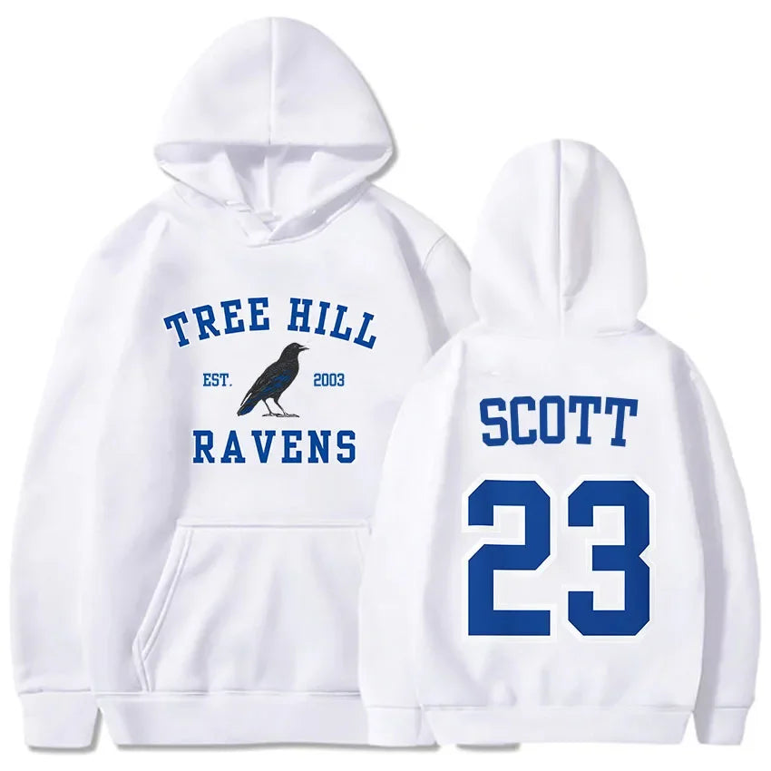 Women Hoodies TREE HILL RAVENS Scott23 Graphic Sweatshirts with Pocket Keith
