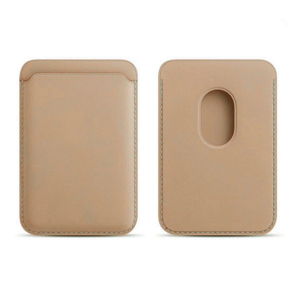 For Magsafe Wallet Card Holder Case For Apple iPhone 17 16 15 14 13 12 Pro Max Magnetic Leather Bag Adsorption Cover Accessory
