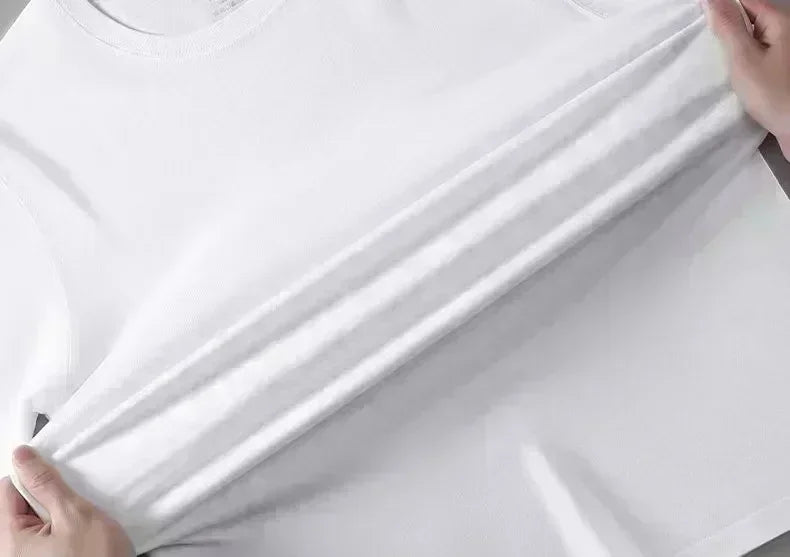 New Pure Cotton Men'sT-Shirt with Are We Great Yet American Flag Print for Casual Wear Graphic Tee Breathable and Comfort