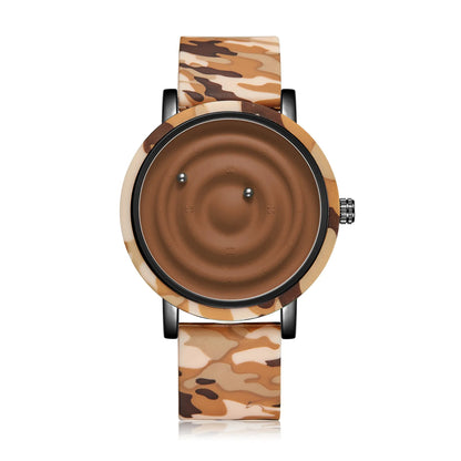 Personalized fashionable floating magnetic pointer free ball bearing creative simple waterproof quartz watch student women men