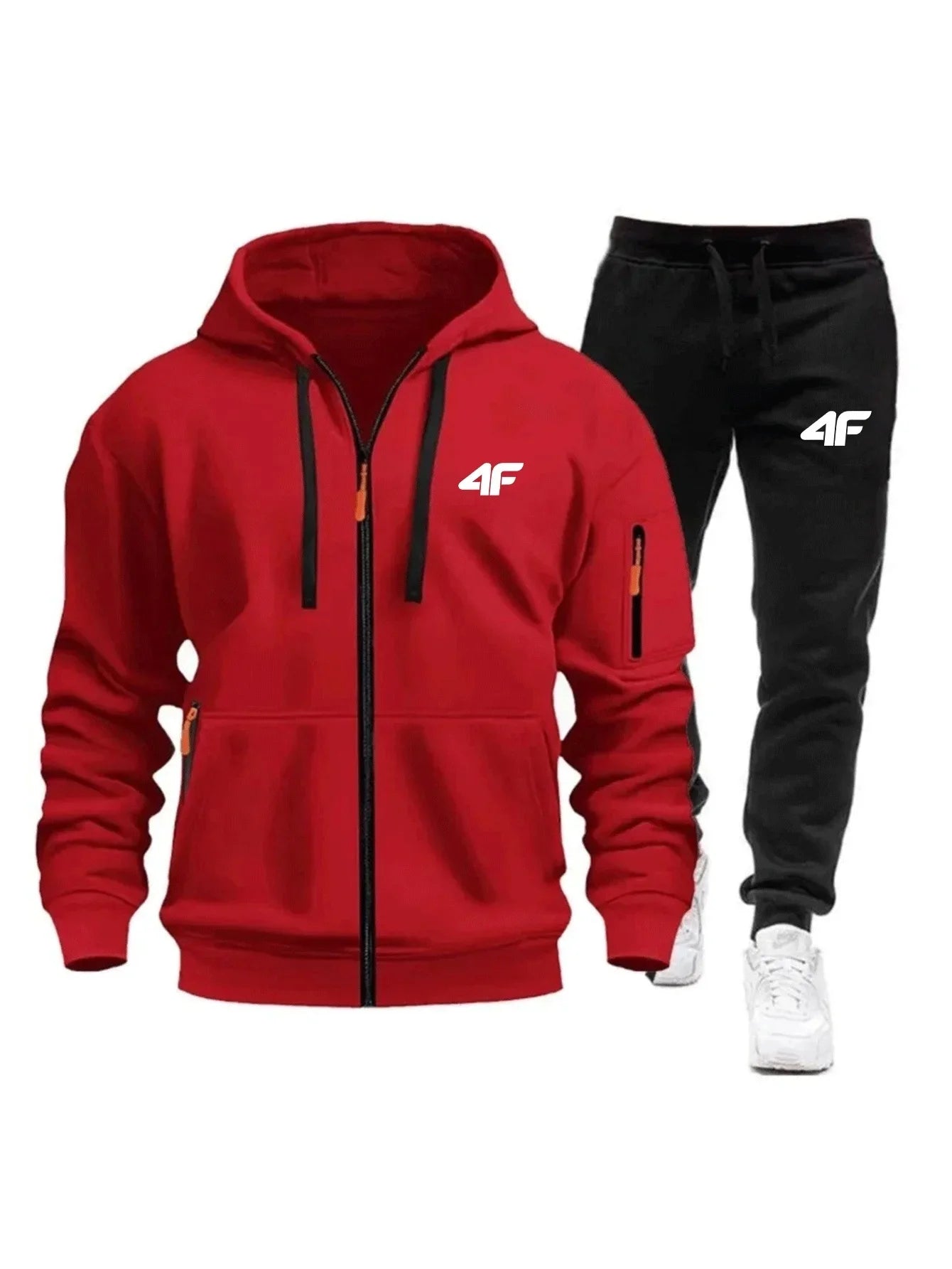 Sets for Men Two Piece Outdoors Mens Tracksuit Set Hot Sales Sportswear Man Sweatpants Hoodie Fashion Comfortable Casual Jogging