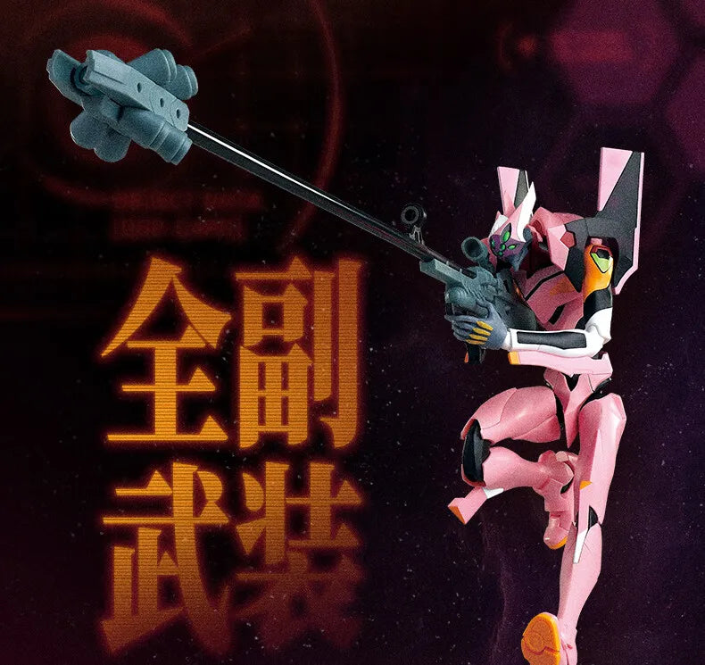 BLOKEES Original EVANGELION-02 01 08 EVA00 NEON GENESIS EVANGELION Asuka Shinji Assembled Action Figure Anime Robot Armor Toys