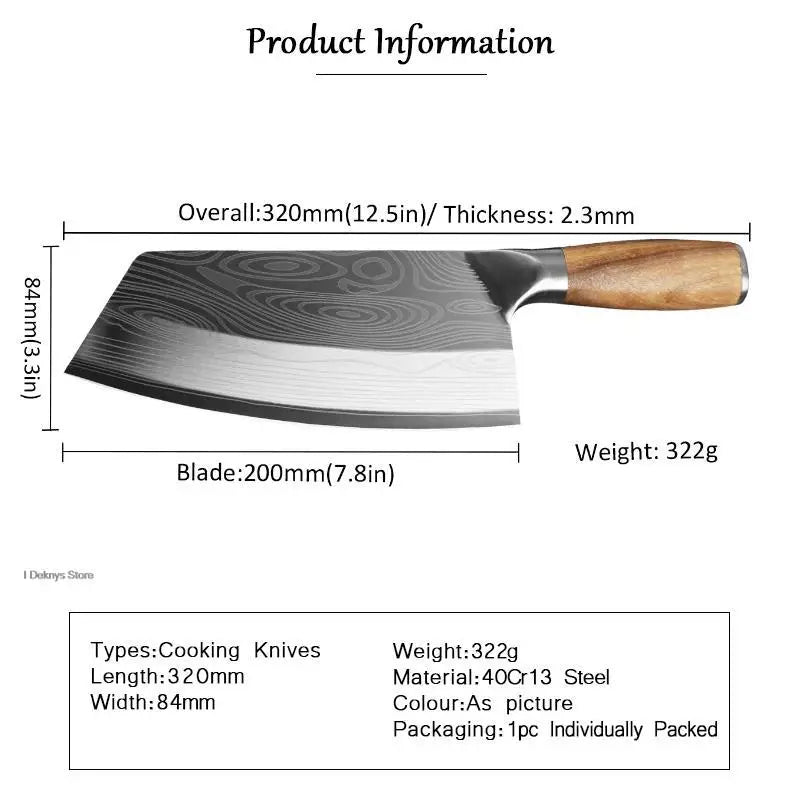 Kitchen Butcher Knives Laser Damascus Professional Japanese Chef Knife Stainless