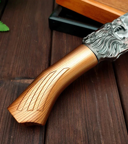 Sharp Chef Meat Cleaver Butcher Boning Knife Stainless Steel Slicing Meat Fish Fruit