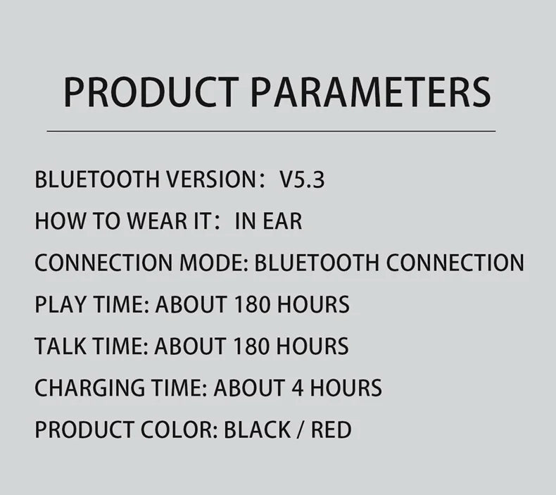 Wireless Headphones 180 Hour Endurance Bluetooth Bass Headset with Mic Stereo Neckband Earphones Sport Auriculares For TF Card