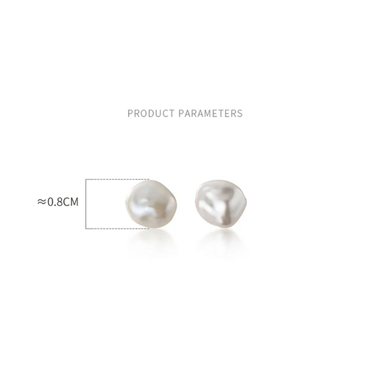 KAMIRA 925 Sterling Silver Gentle Simple Nnatural Pearl for Women Luxury Piercing Earrings Wedding Fashion Charm Jewellery Gift