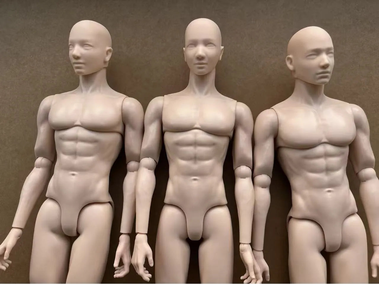 YUNYI Male Doll Body 1/6 Strong Muscle Solider Men Body Figures 14 Joints Movable Doll Figure Toys Christmas Gifts