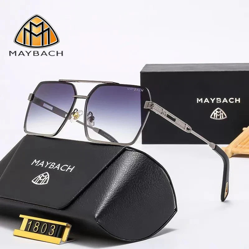 MAYBACH Luxury brand Sunglasses for Men and women Classic Sun Glasses High Quality Eyewears Pilot Goggle UV 400 Protection 17911
