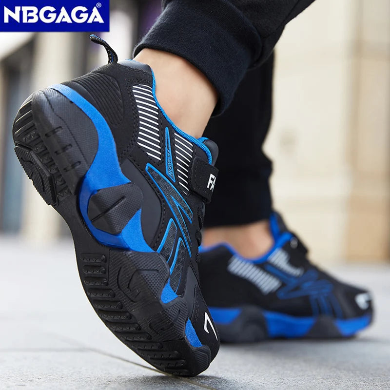 Children Boys Shoes School Sports Fashion Leather For Kids Tennis Casual Sneakers
