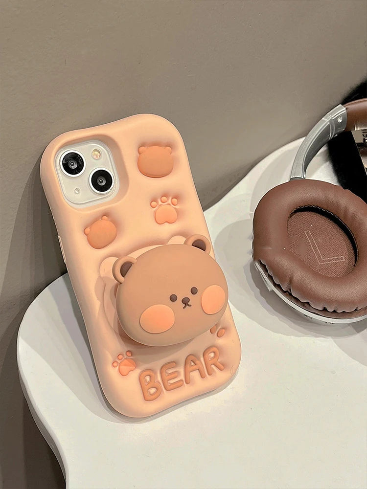 Phone Case For iPhone 11 12 13 14 15 16 Pro Max XS XR X 7 8 Plus Cute Girl Cover