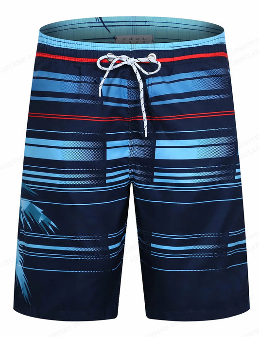 Swim Trunks Quick Dry Board Shorts Bathing Suit Breathable Drawstring With Pockets for Surfing Beach Summer Men's Swim Shorts5XL