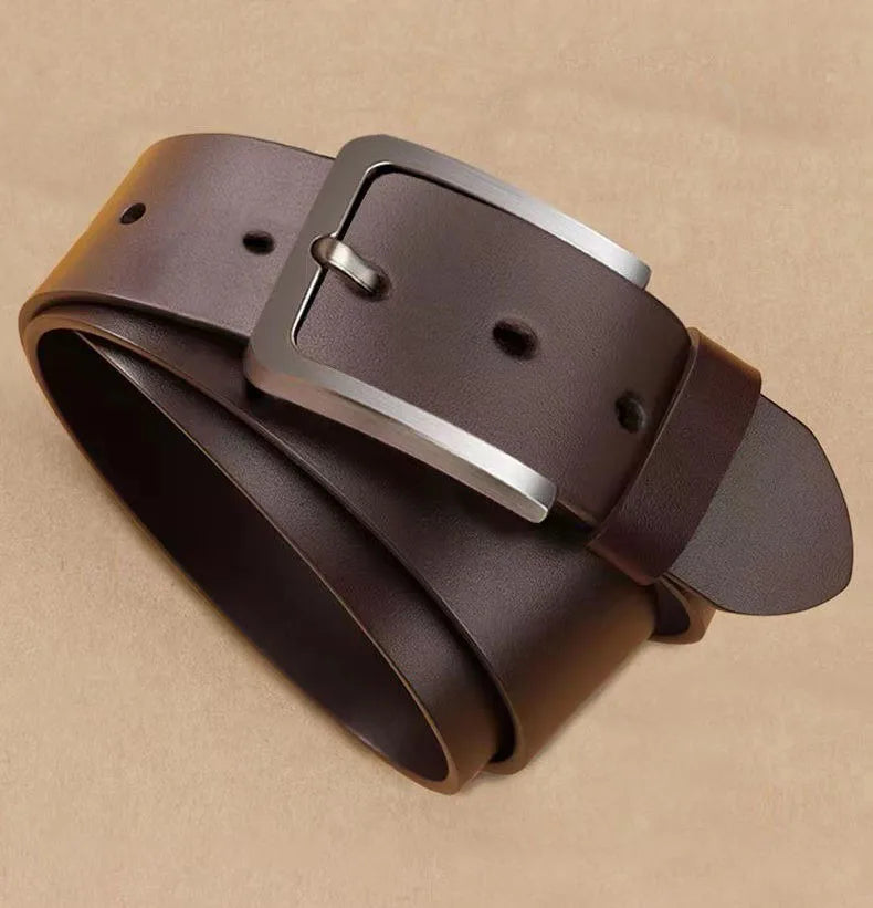 Men's Belt Business Luxury Designer Brand PU Leather Belts Jeans Pin Adjustable Alloy Buckle Waist Straps Belts 105 120 125cm