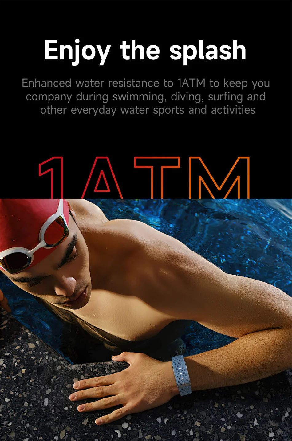 New No Screen Smart Watch Men's Sports Outdoors Fitness Heart Rate Monitor 1ATM Waterproof New Smartwatch For Android IOS 2025