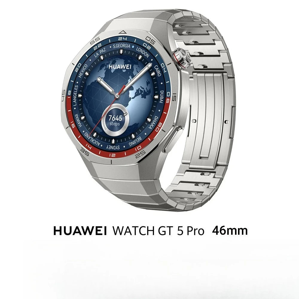 HUAWEI Watch GT 5 Pro Smartwatch,Ceramic and Titanium Watch GT5 Pro,Global Version,compatible with iOS and Android