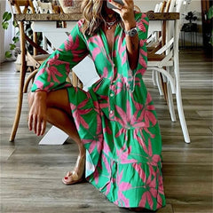 Oversized Dress for Women Clothing Summer Plus Size Boho Beach Floral Mini Dress