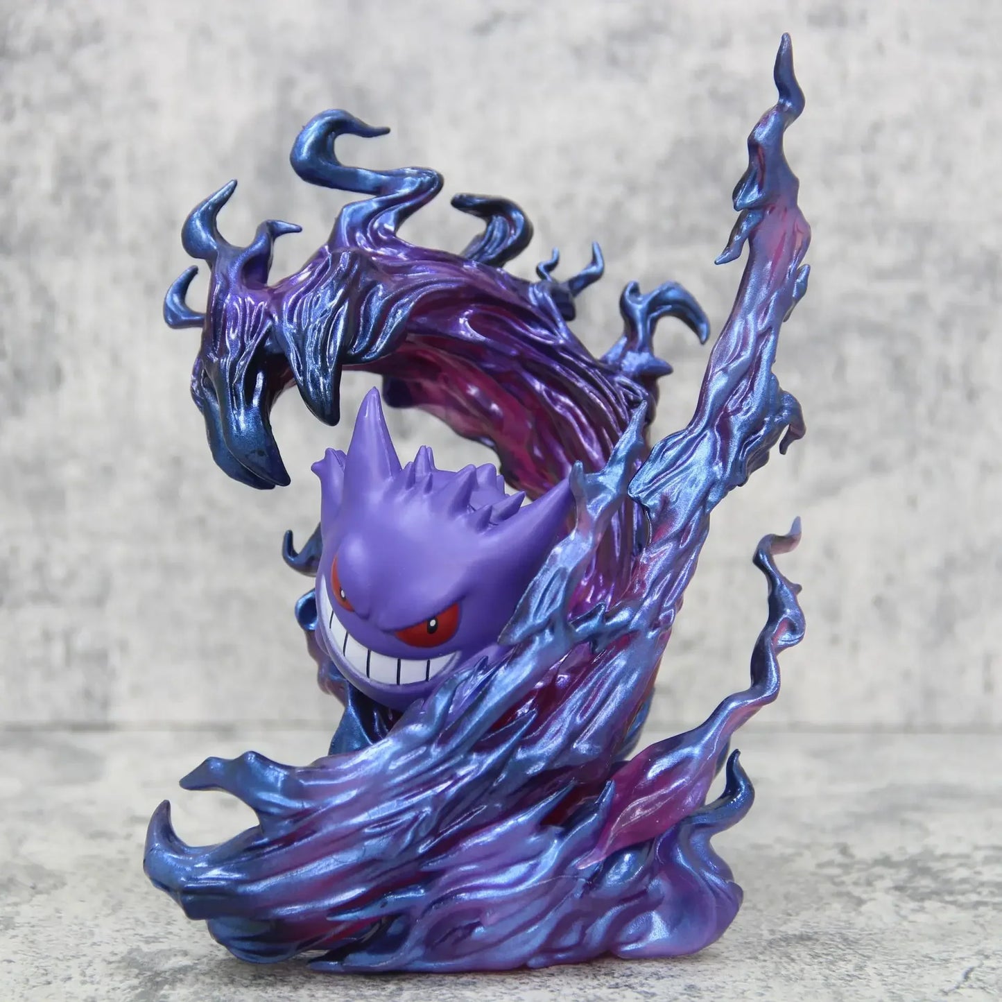 18cm Pokemon Gengar Figure, Anime Action Model Collectible Statue for Display, Halloween Christmas Birthday Gift