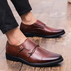 Europe Fashion Shoes Men Formal Dress Shoes British Gentleman Brogue Shoes