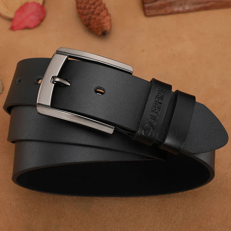 Men High Quality Genuine Leather Belt Luxury Designer Belts Men Cowskin Fashion Strap Male Jeans For Trousers Free Shipping