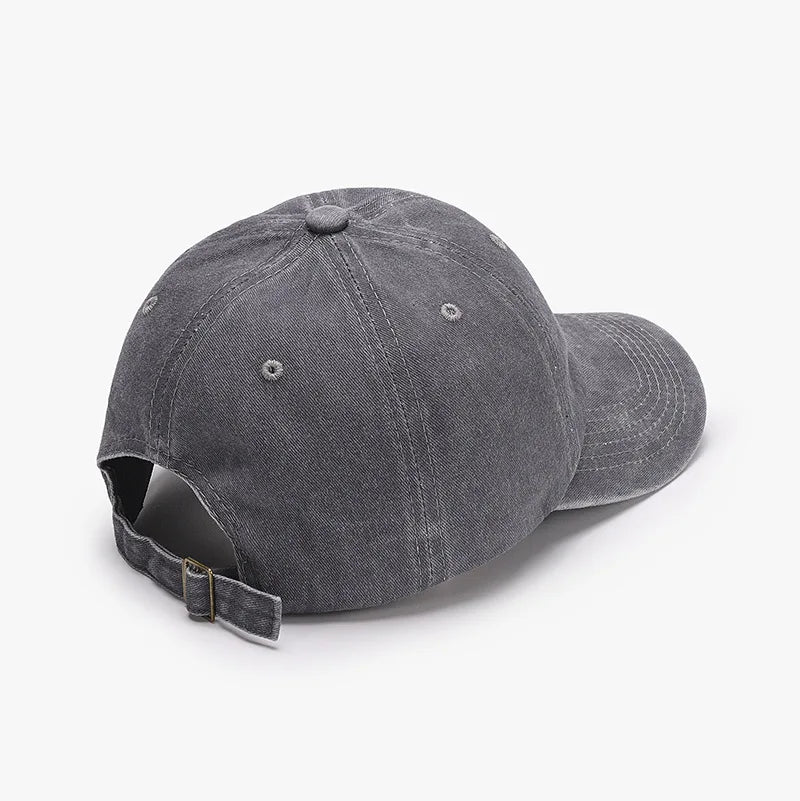 Embroidery Pigeon Design Spring vintage Baseball caps Men Women Water Washed Sunscreen Sun Hat Sports Fishing Sunshade Dad Hat