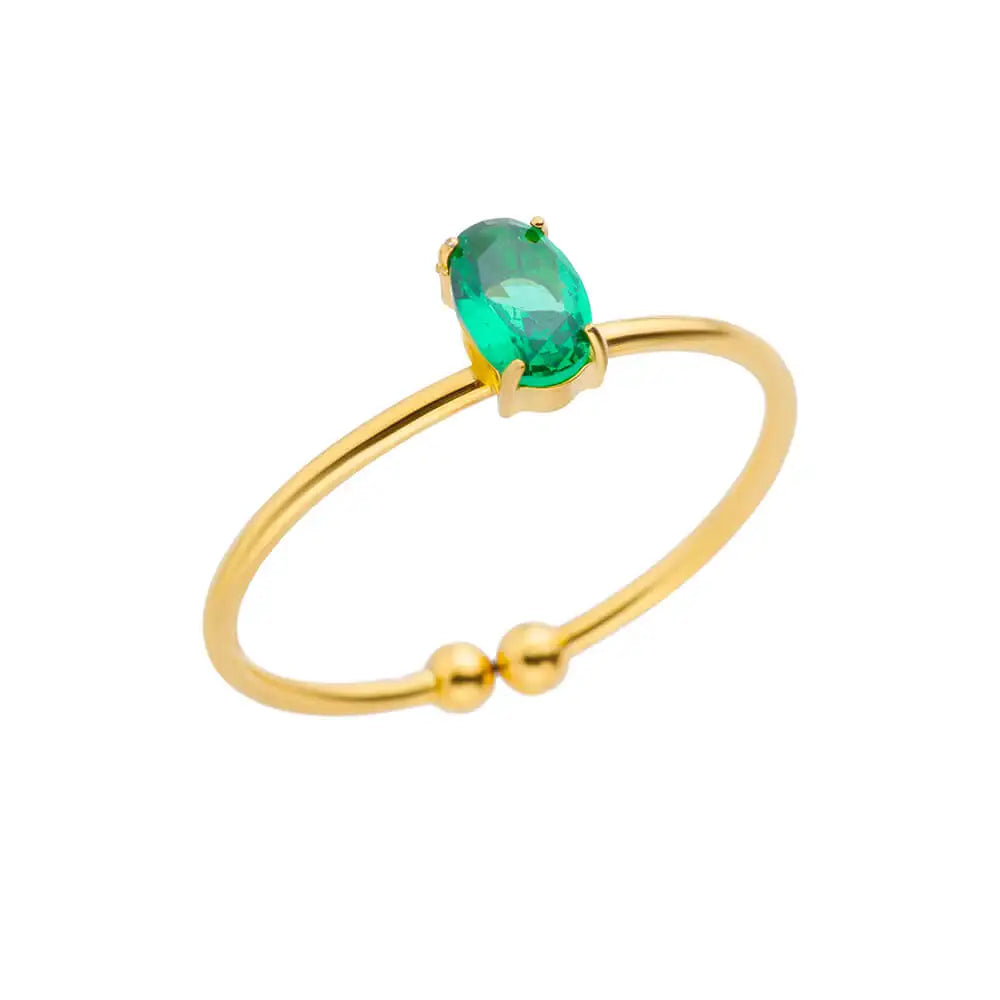 Wedding Rings For Women Gold Color Open Finger Ring Party Jewelry
