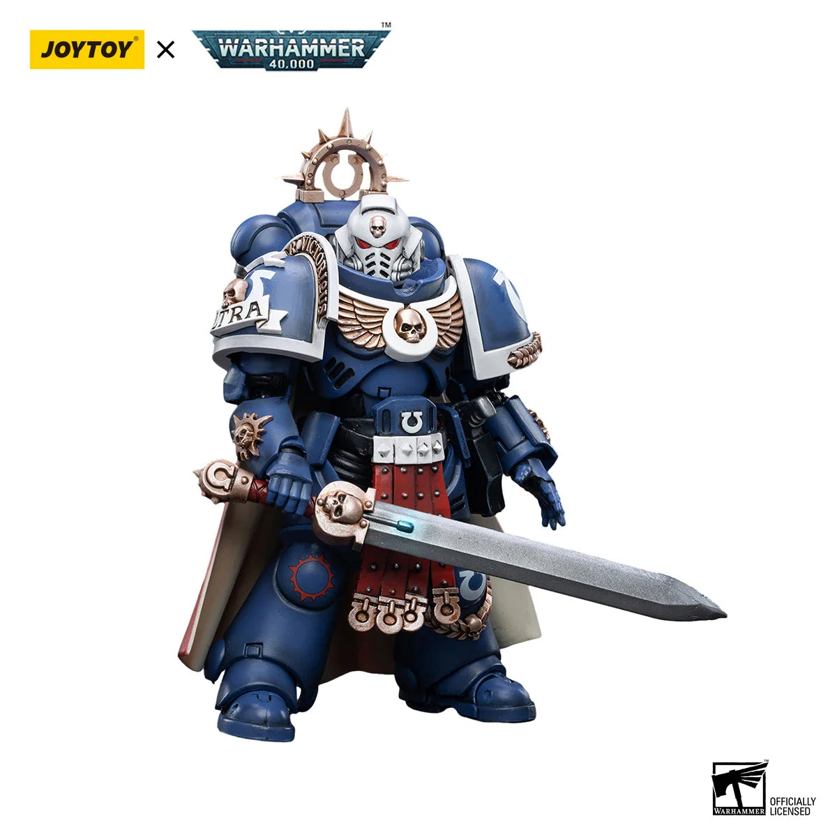 [IN-STOCK]JOYTOY Warhammer 40K 1/18 Action Figures Ultramarines Titus Victrix Guard Guilliman Anime Model Toys Gift