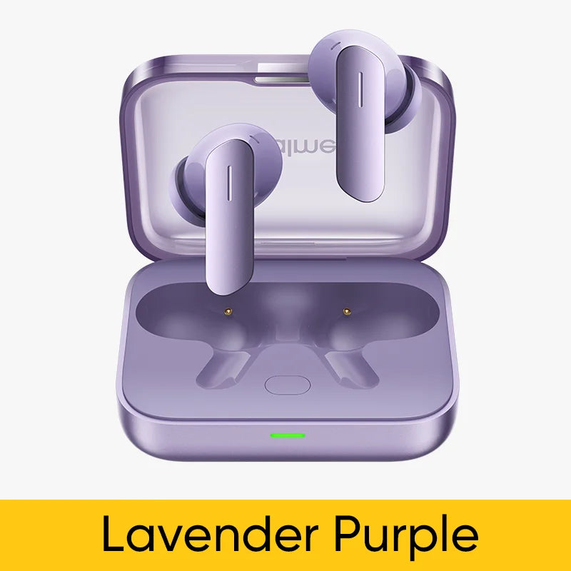 Global Version realme Buds Air 7 TWS Earphone 52dB Noise Cancellation 52 Hours Battery Life 12.4mm Bass Driver LHDC 5.0 IP55