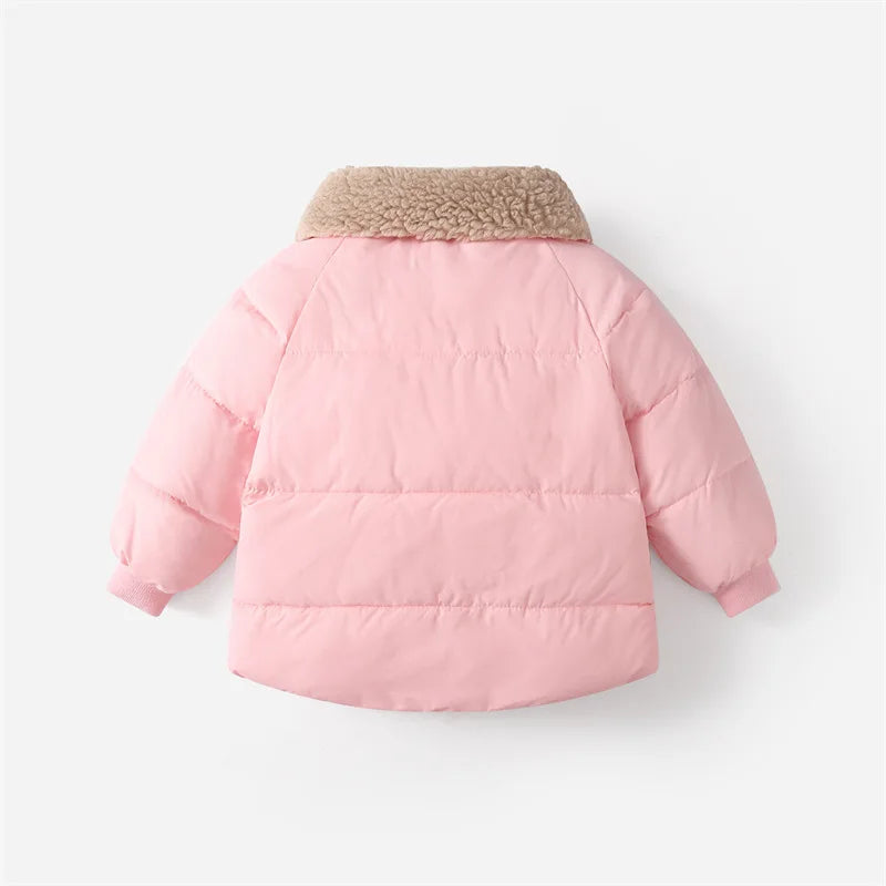 Autumn Winter Baby Children Parkas Toddler Kids Warm Jackets Long Sleeve Clothing