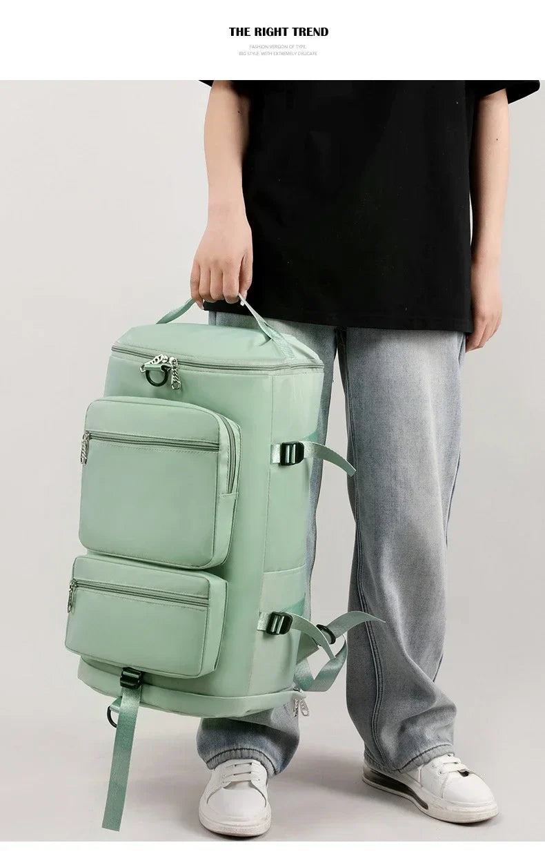 Outdoor Travel Backpack Single Shoulder Swiming Pack Outdoor Crossbody Hand Bags Casual Fitness Backpacks