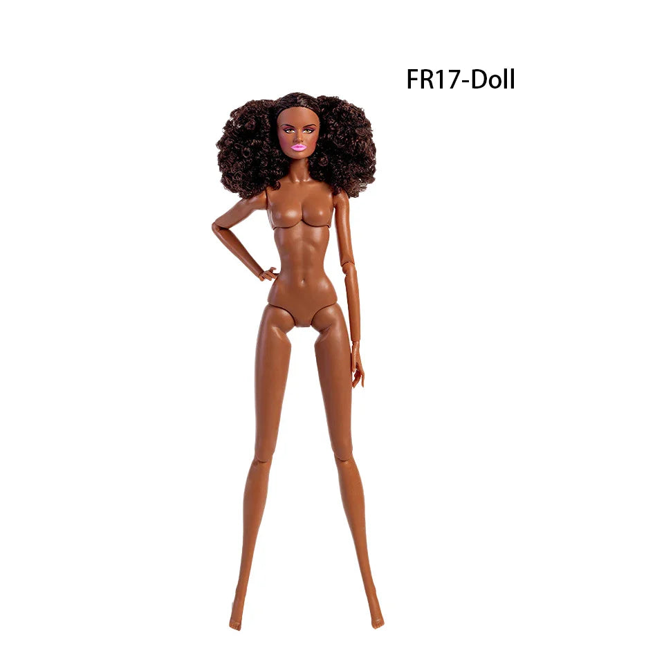 32cm European Supermodel Nude Doll Toy Original Unique Design Full Series Figure 1/6 Joint Multi Color Skin Exquisite Makeup Toy