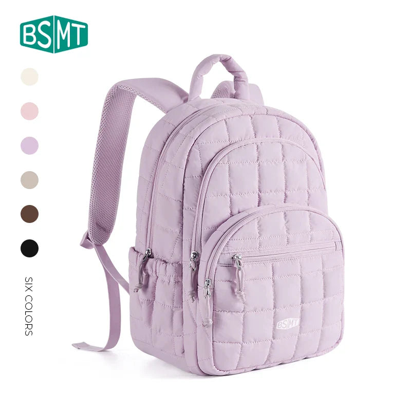 BAGSMART Women's Backpack Large Capacity Travel Backpack Simple Female Bags School College Laptop Backpack for Girls