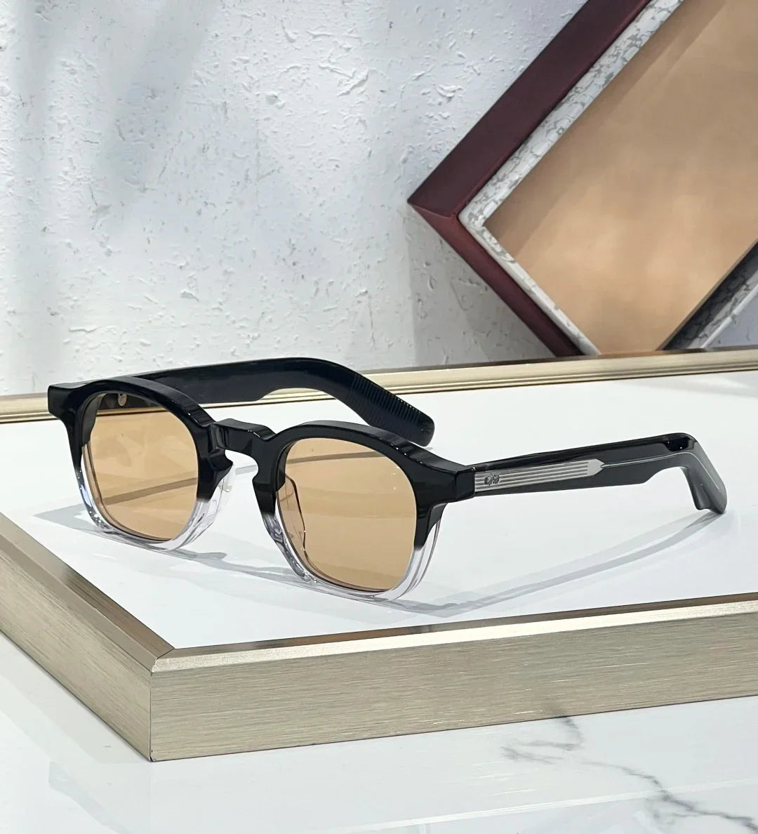 ZEPHIRIN SIZE 44-25 Top Quality Sunglasses for Men Classic Women Luxury Brand Designer sun glasses UV400 With box