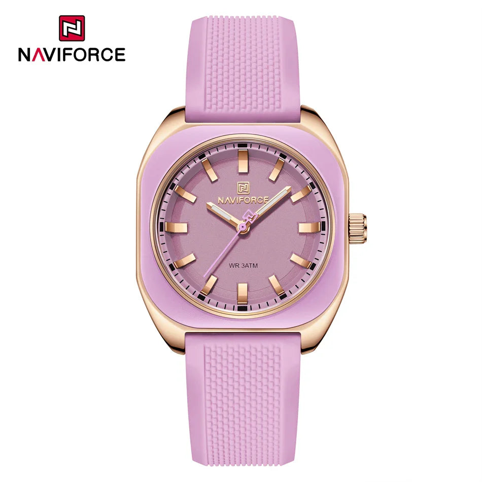 NAVIFORCE Elegant Watch For Women Fashion Quartz Wristwatch Woman Watches Ladies Festival Valentine's Day Gift Clock Reloj Mujer