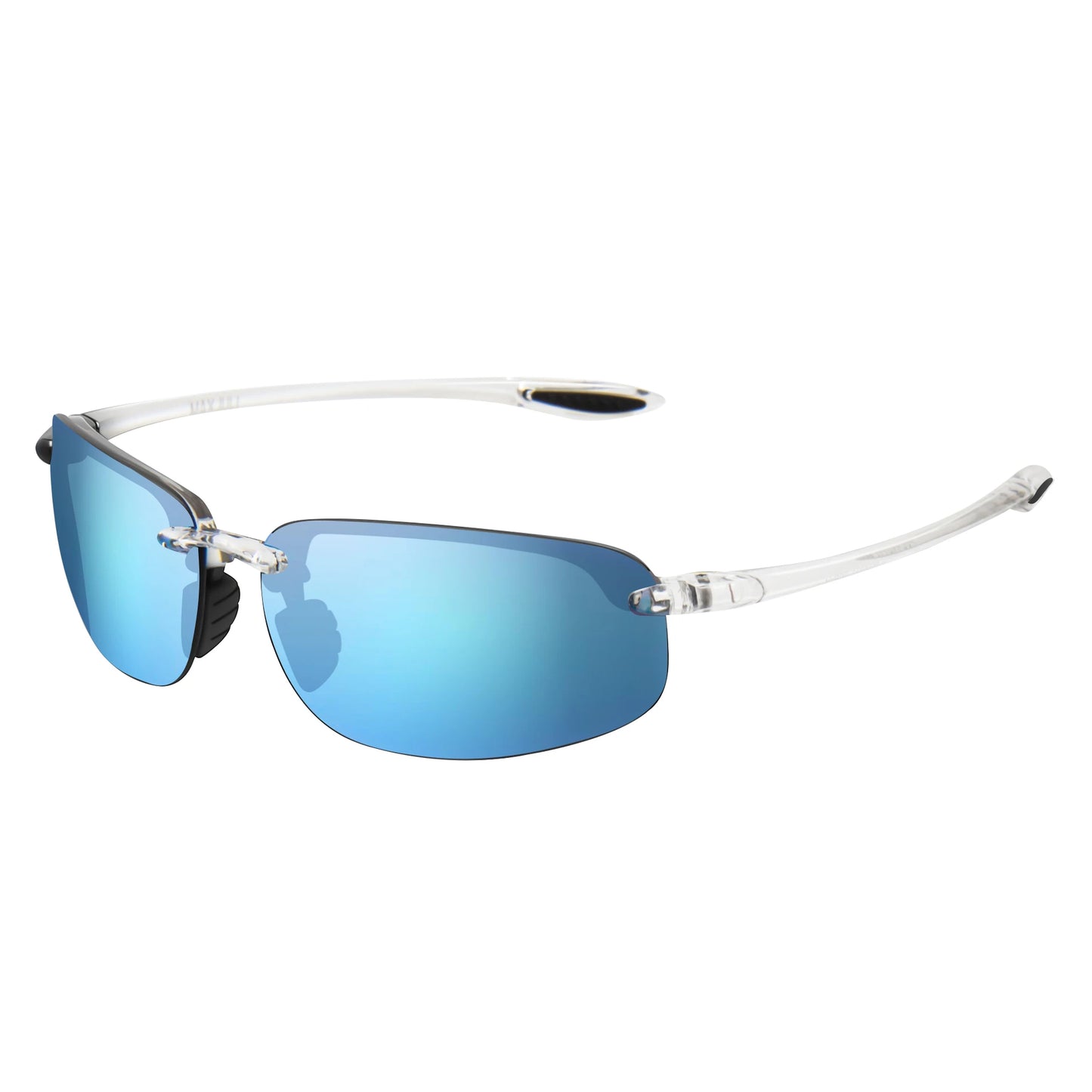 Sports Sunglasses for Men Women Rimless Frame UV400 Protection
